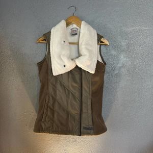 AVALANCHE women’s vest brown size S